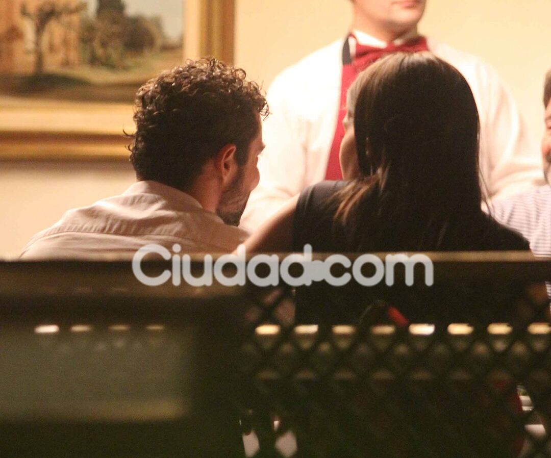 Tras el show, la pareja compartió una cena con amigos (Fotos: Movilpress). 