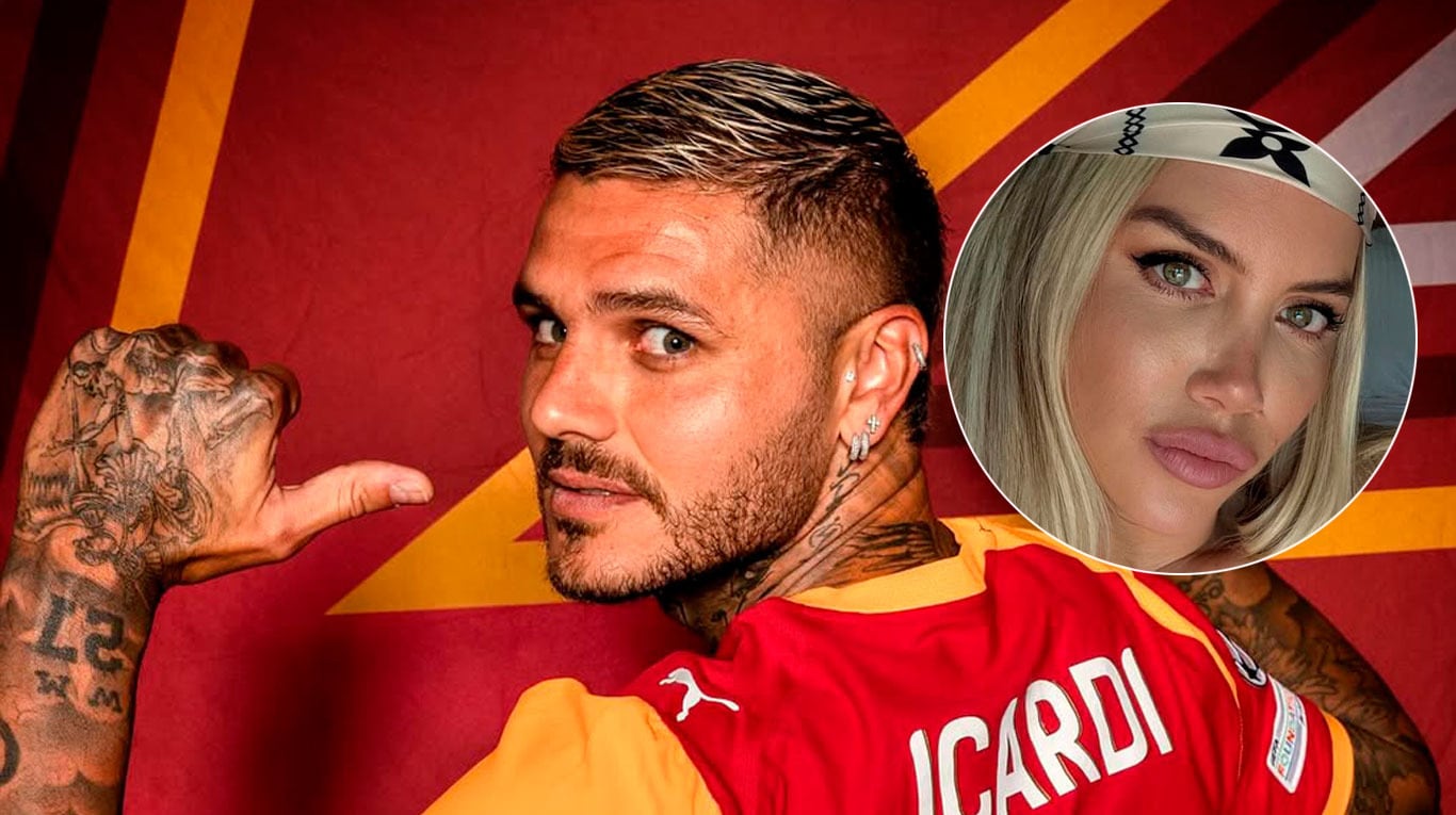 Tras la burla de Wanda Nara, Mauro Icardi sorprendió con el gesto del lobo que reemplaza a su ex