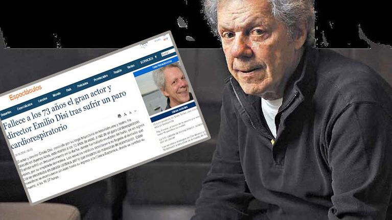 Tras la noticia de su "falsa muerte", Disi relató cómo le gustaría morir. Foto: Web.