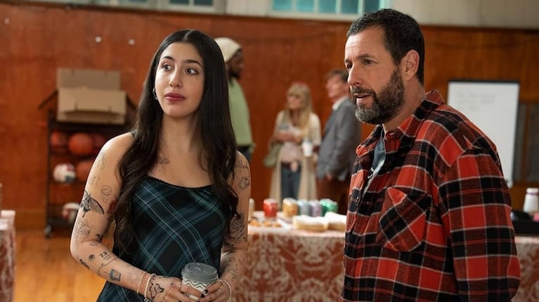 Tras los pasos de papá. Sunny y Adam Sandler.