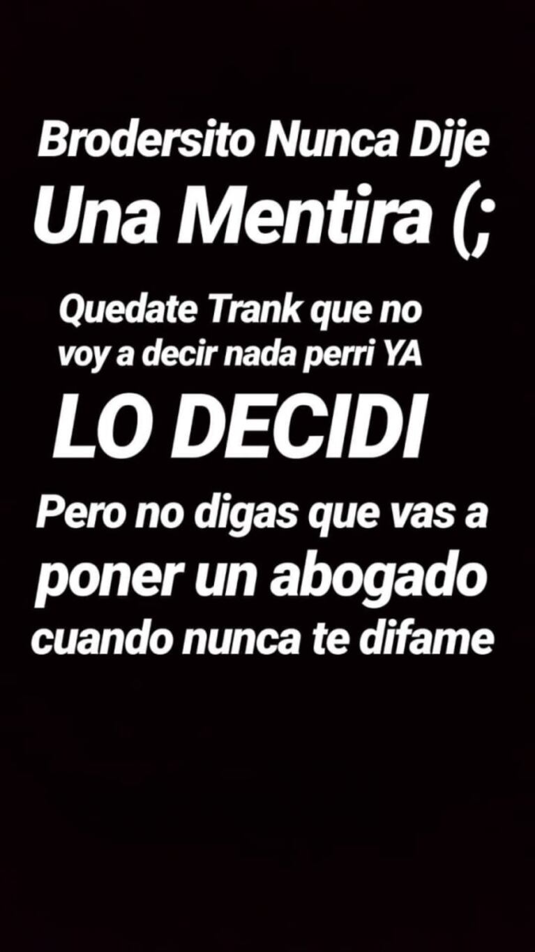 Tras revelar que tiene audios que comprometerían a Fede Bal, Chyno Agostini compartió supuestos chats con el actor 
