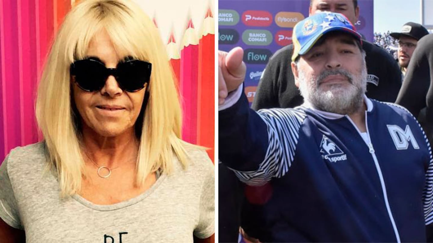 Traspié de Claudia Villafañe en la Justicia por un jucio de Diego Maradona: la causa por evasión no prescribió