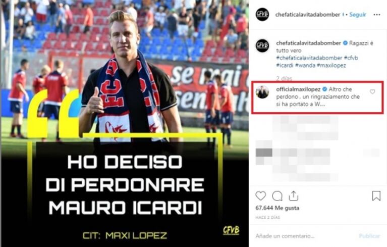 Tremenda chicana de Maxi López tras reconocer que perdonó a Icardi: "También le agradezco que se haya llevado a W..."