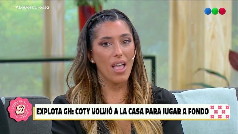 Tremendo cara a cara de Georgina Barbarossa, Analía Franchín y Nancy Pazos con Catalina de Gran Hermano 2023