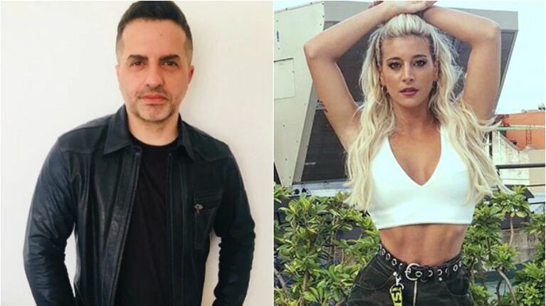 Tremendo cruce de Ángel de Brito con Sol Pérez en Twitter (Fotos: Web e Instagram)
