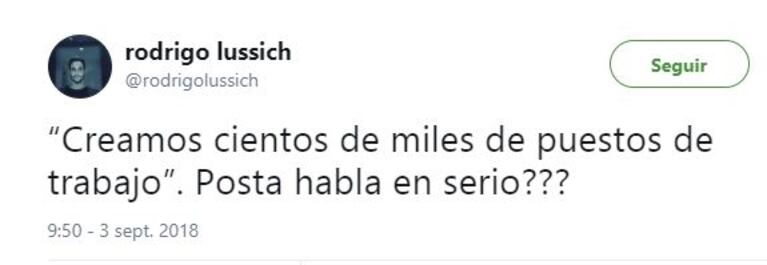 Tremendo cruce de Rodrigo Lussich con Pampito tras el discurso de Macri: "¿Vos me bardeás, nene?"