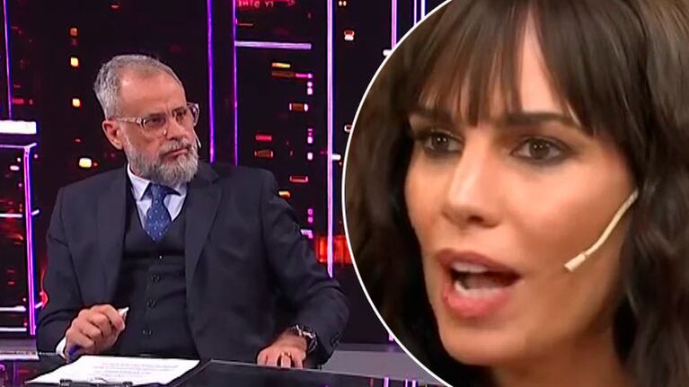 Tremendo mensaje de Romina Pereiro en pleno vivo de Rial: ¿Alguien le puede decir a mi marido que está muy cerca del personaje siniestro?”