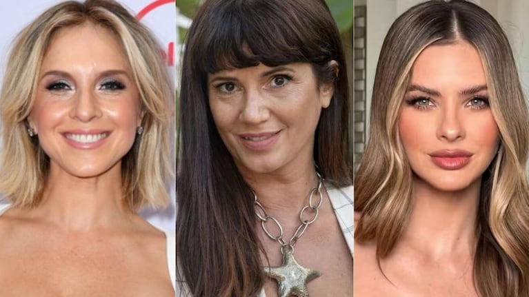 Tres figuras atrayentes como Carla Peterson, Griselda Siciliani y la China Suárez.