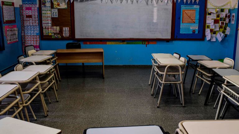 Trotta ratificó el inicio de clases presenciales: "Es un regreso seguro, con protocolos". Foto: AFP.