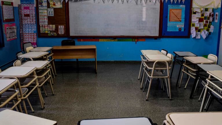 Trotta ratificó el inicio de clases presenciales: "Es un regreso seguro, con protocolos". Foto: AFP.