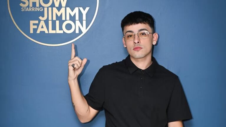 Trueno debutó en el show de Jimmy Fallon y llevó La Boca al prime time de Estados Unidos. Crédito: Instagram