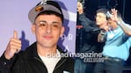 Trueno se tiró un paso con Simón de Los Wachiturros en los Premios Gardel (Foto de Ciudad Magazine)