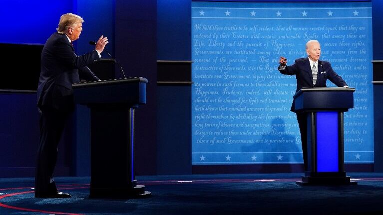 Trump no participará del debate con Biden si se hace virtual. Foto: EFE.