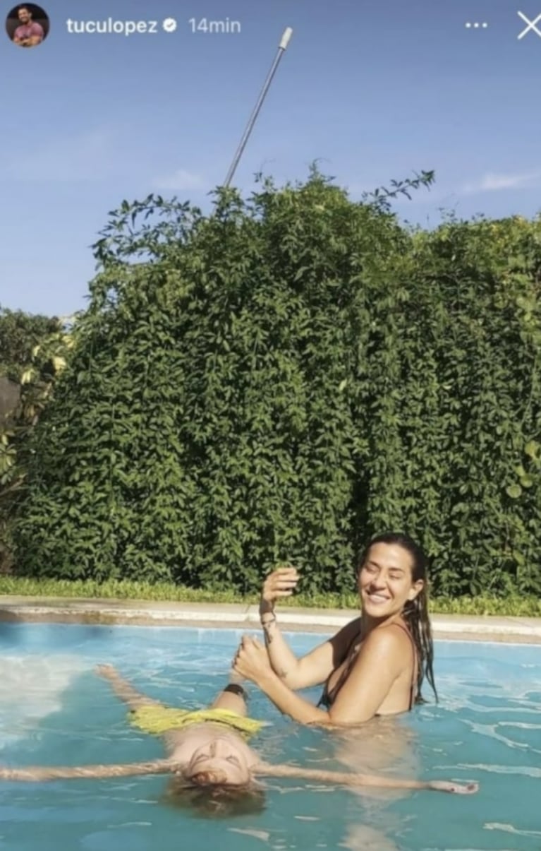 Tucu López habló sin filtro de la foto que publicó de su ex Jimena Barón y Momo Osvaldo