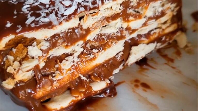 Turrón de avena. Foto: Cucinare.TV.