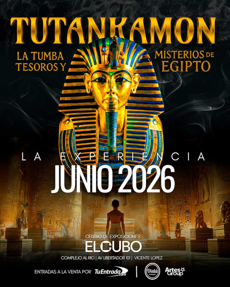Tutankamón, La Experiencia (Foto: prensa)