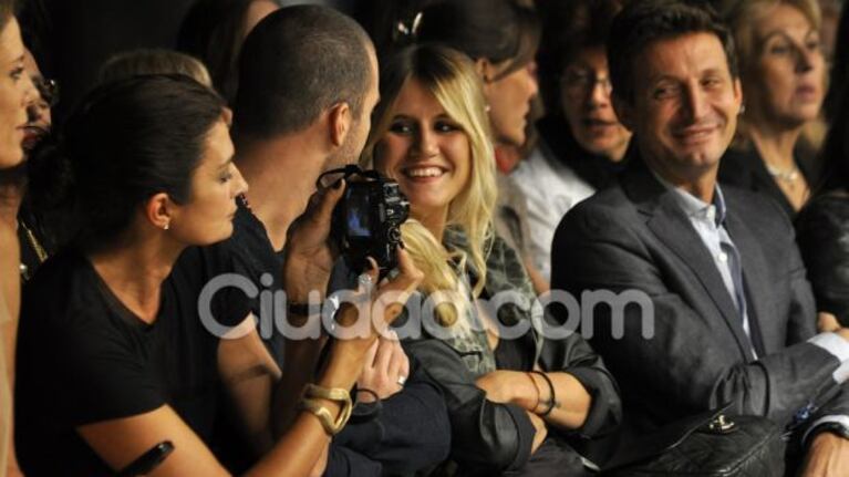 Tutti Diez y Micaela Tinelli en primera fila. (Foto: Jennifer Rubio-Ciudad.com)
