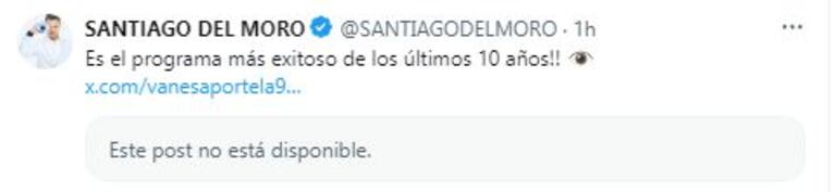 Tweet crítico sobre Gran Hermano (Foto: Twitter / X)