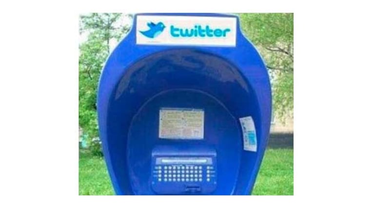 Twittear desde cabinas callejeras sería posible