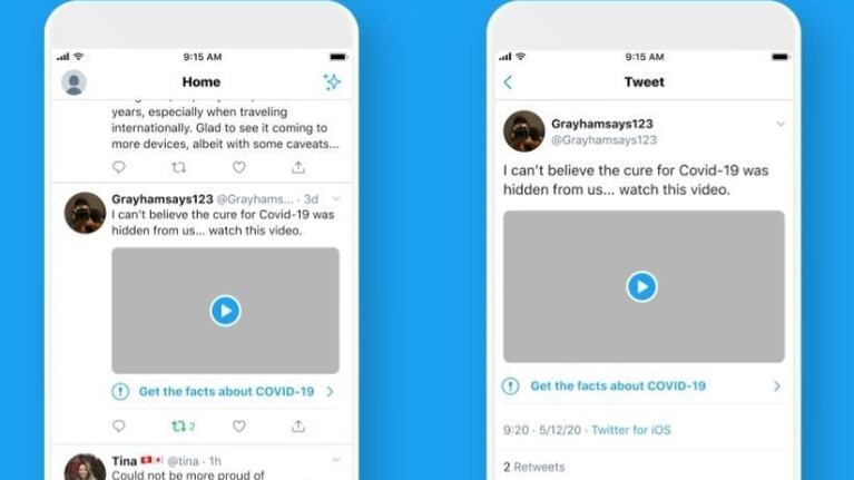 Twitter alertará a usuarios sobre posibles engaños sobre COVID-19. Foto: DPA.