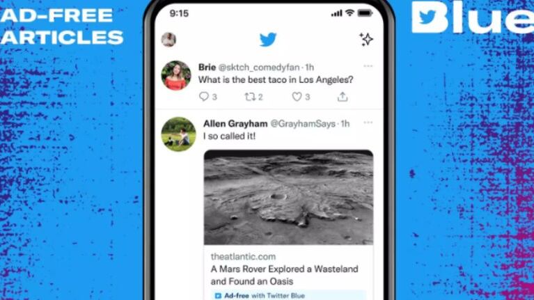 Twitter Blue se extiende a más países y añade la navegación entre artículos sin anuncios