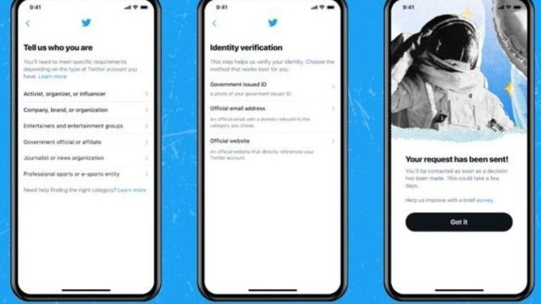 Twitter deja de aceptar peticiones de verificación para valorar las recibidas hasta ahora. Foto: DPA.