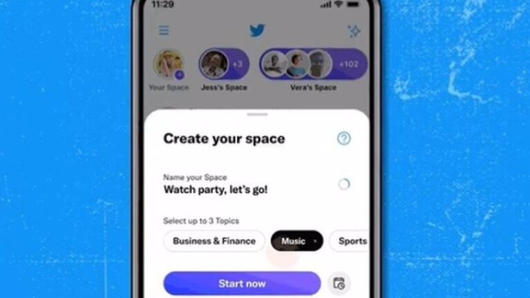 Twitter extiende la creación de espacios de audio a cualquier usuario de iOS y Android