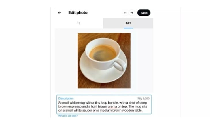 Twitter lanza ALT badge