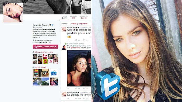 ¡Twitter off! El absoluto silencio 2.0 de China Suárez: 37 días y contando. (Foto: Web)