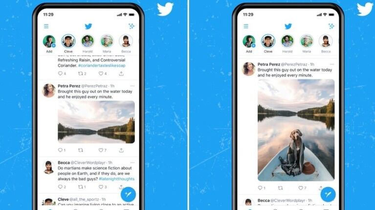 Twitter prueba a mostrar imágenes y vídeos a mayor tamaño en el 'timeline'. Foto: DPA.