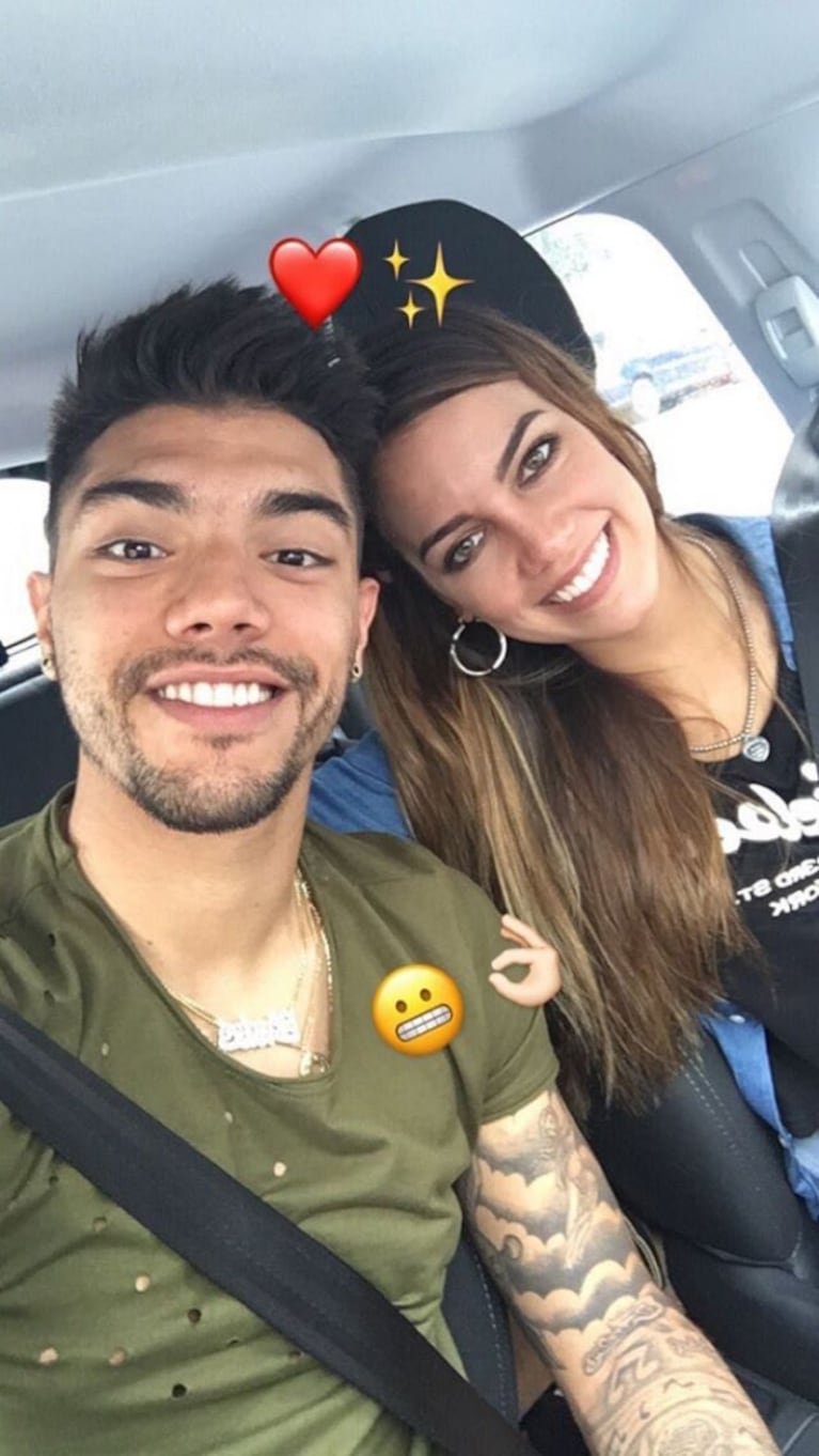 Tyago Griffo y Rocío Robles se reconciliaron y compartieron su primera foto juntos en las redes