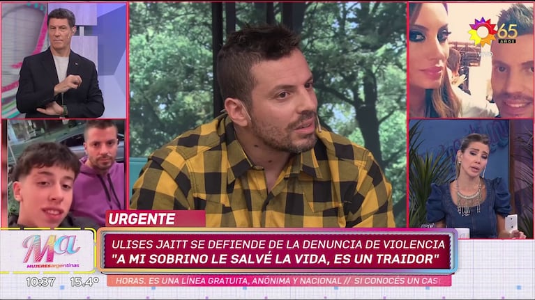 Ulises Jaitt contra Amalia Díazz Guiñazú.