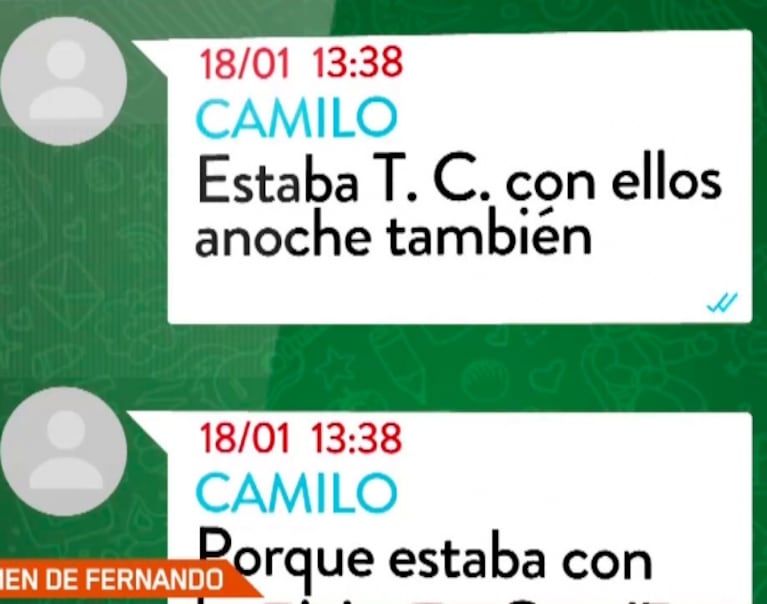 Un "chat paralelo" al del grupo de rugbiers confirmaría la presencia del sospechoso número 11: "Estaba T.C. con ellos"