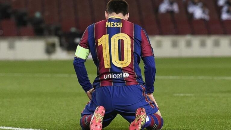 Un estudio de mercado deja a Messi fuera de los 10 jugadores más cotizados de Europa. Foto: Telam.
