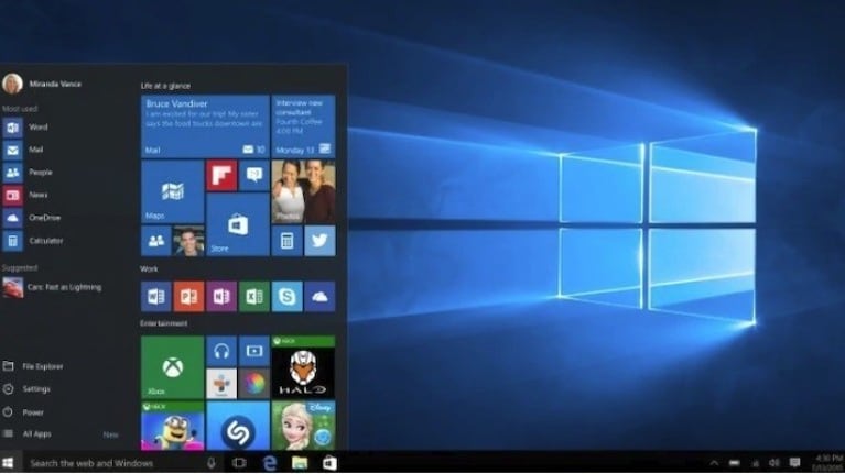 Un fallo en Windows 10 corrompe el disco duro con solo mirar el icono de un atajo. Foto: DPA.