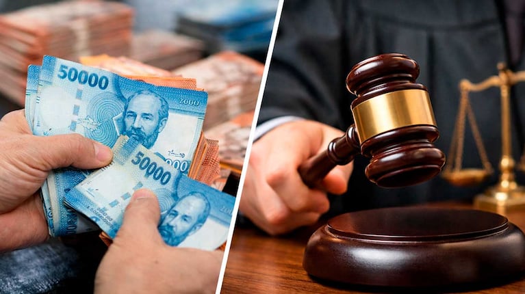 Un fallo judicial que permitió a un empleado quedarse con millones de pesos depositados por error (Foto generada con IA)