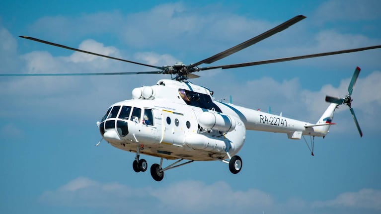 Un helicóptero causó sensación al volar sin mover las hélices