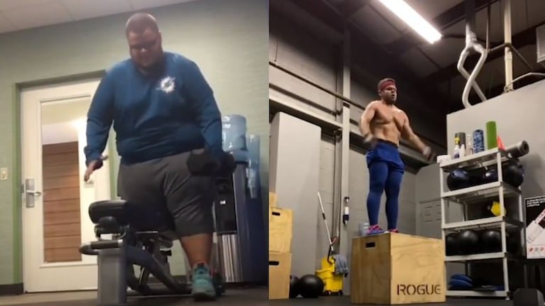 Un hombre que con 28 años usaba una talla 5XL pierde 120 kilos