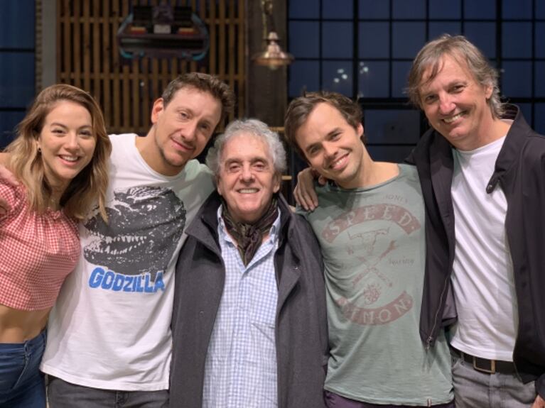 Un ícono del teatro, en la platea: Antonio Gasalla fue a ver Una semana nada más
