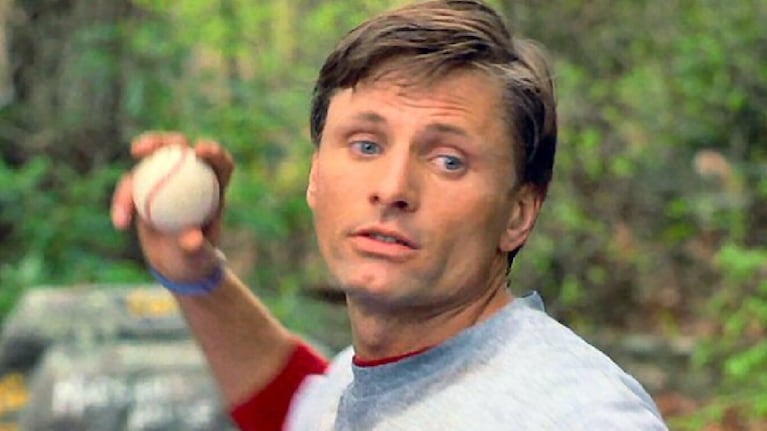 Un joven Viggo Mortensen, una estrella muy vinculada a la Argentina.