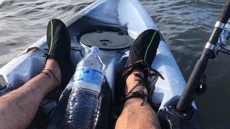 Un kayakista publica sus últimos momentos antes de morir