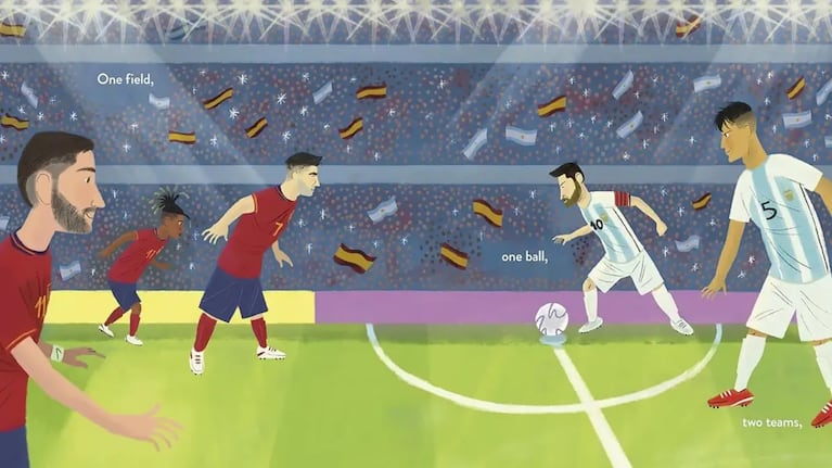 Un libro infantil predijo la final del Mundial 2026 y una coincidencia dejó a todos sin palabras. CRÉDITO: Captura