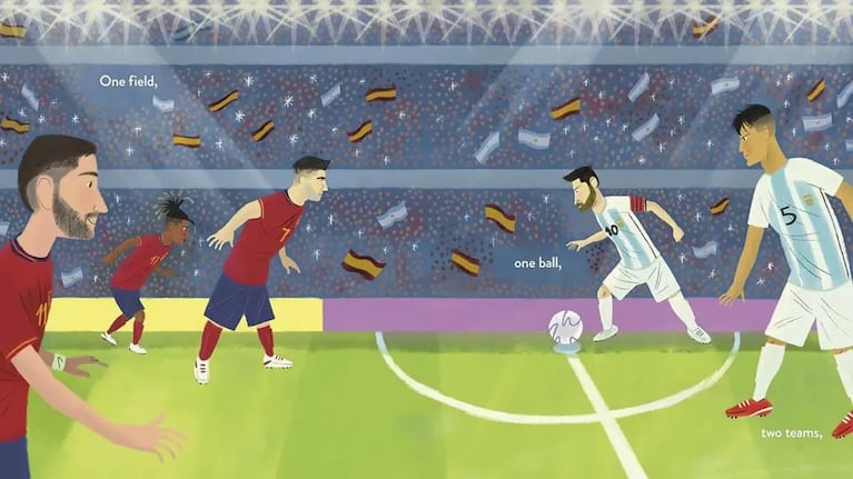 Un libro infantil predijo la final del Mundial 2026 y una coincidencia dejó a todos sin palabras. CRÉDITO: Captura
