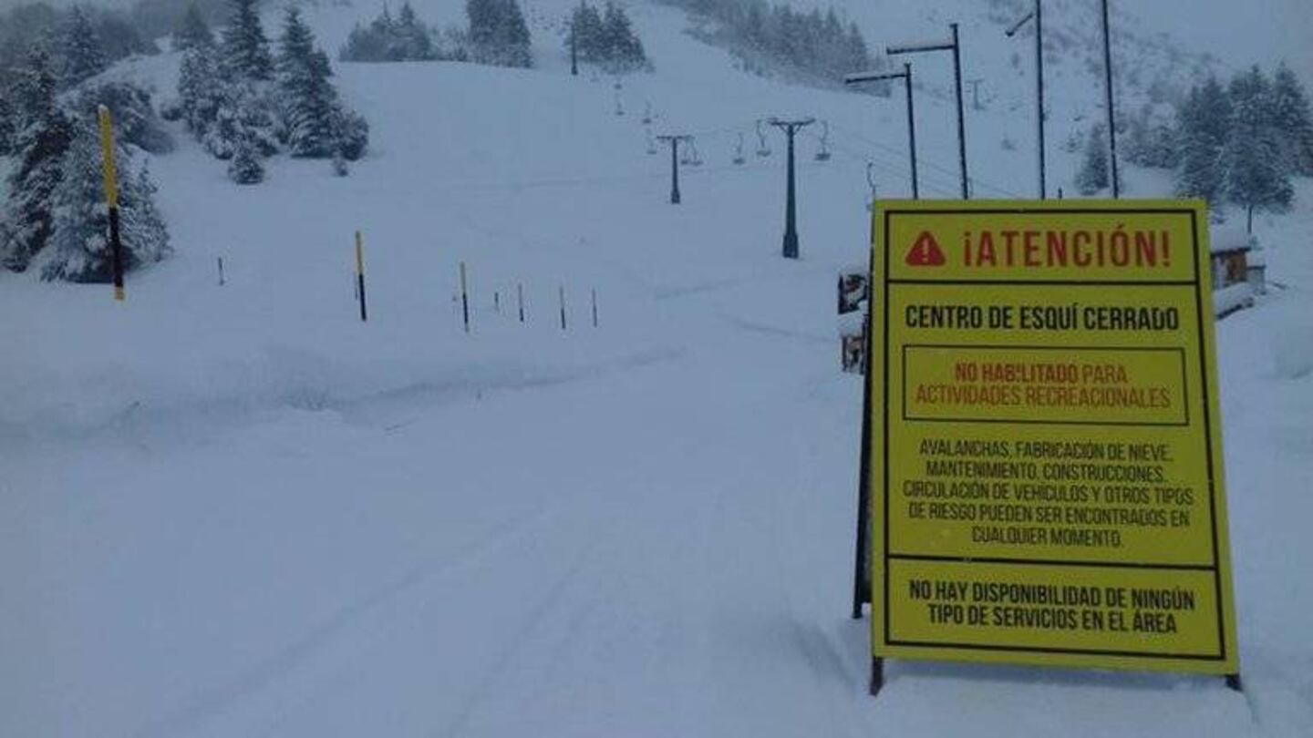 Un muerto en Bariloche por una avalancha en el Cerro Catedral