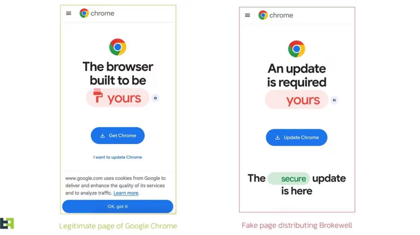 Un troyano se hacía pasar por una actualización de Chrome y roba cuentas y datos bancarios en Android
