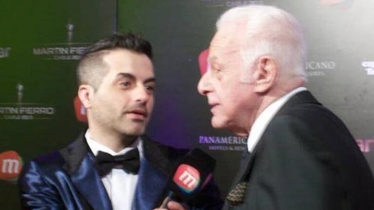 Una de mis tantas notas con Gerardo Sofovich. Adiós, amigo.