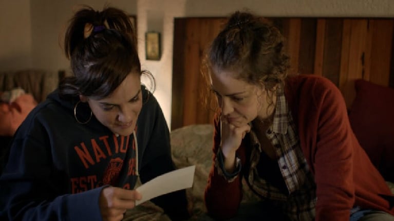 Una escena de la película El futuro que viene, con Fonzi y Gamboa.