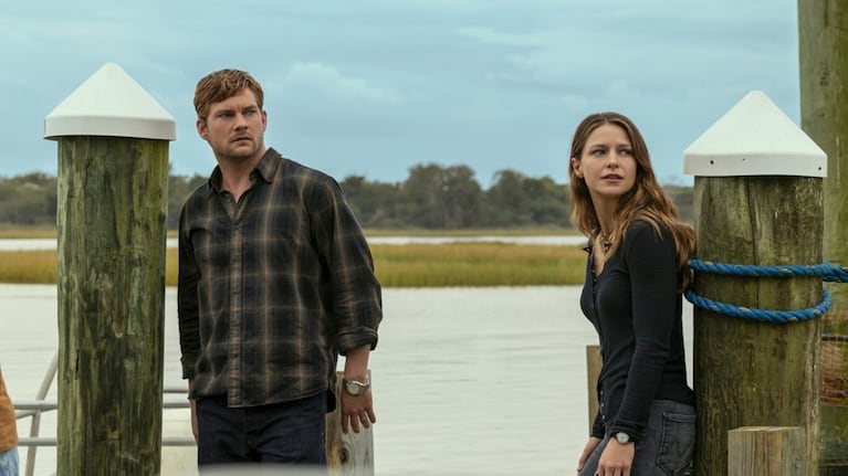 Una escena de los Buckley, una familia de pescadores de Carolina del Norte.