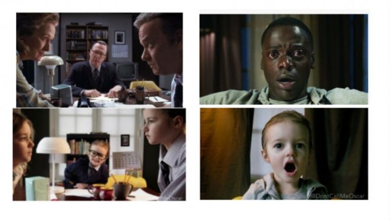 Una familia recrea las escenas de las películas nominadas al premio Oscar