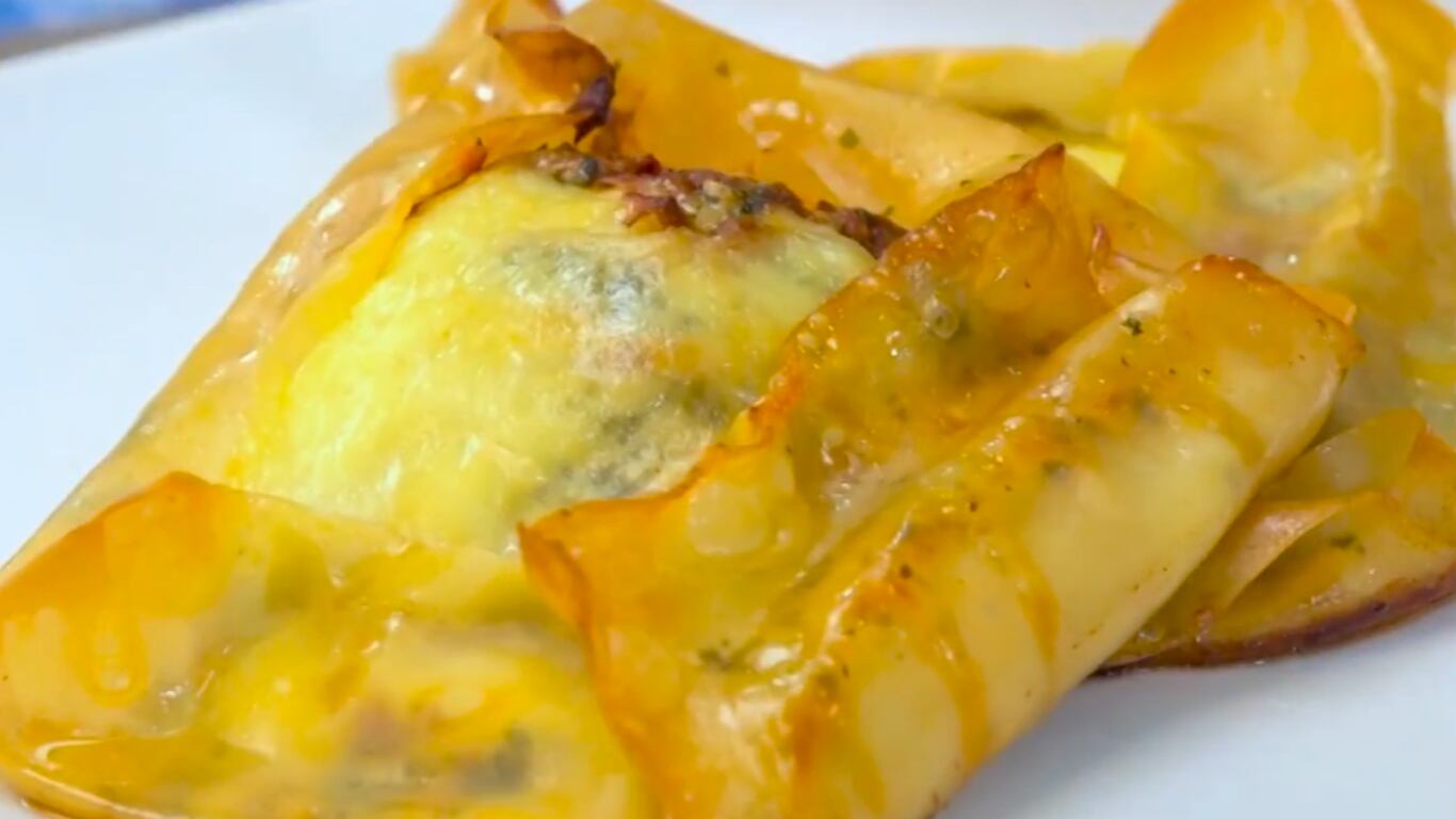 Una forma diferente para disfrutar de este clásico de la cocina italiana en porciones individuales. Foto: CucinareTV